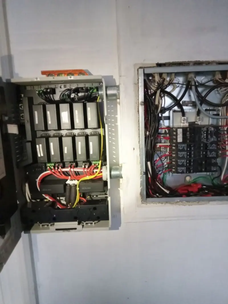 Electrical panel upgrade completed for Carbon Monoxide Detector Installation in Moultonborough